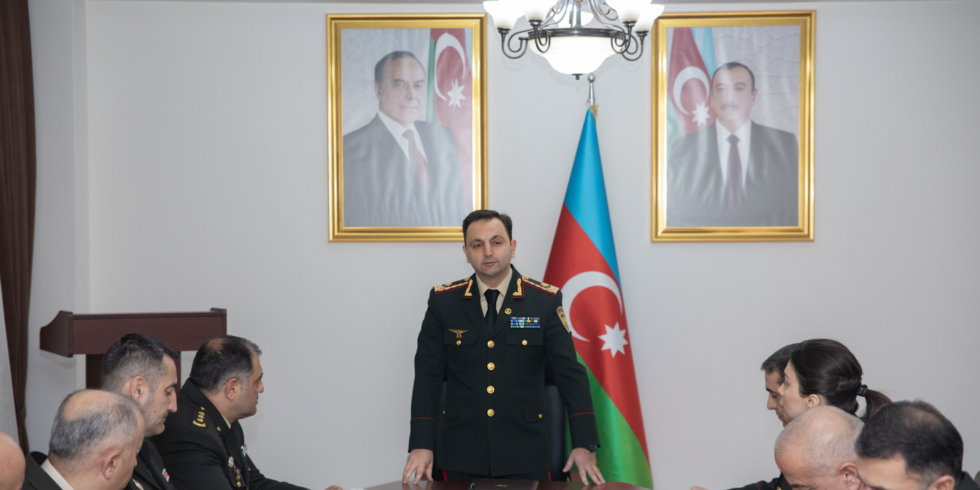 A number of military personnel of the State Agency for the Protection of Strategic Objects were awarded with the jubilee medal "100 years of Heydar Aliyev (1923-2023)".