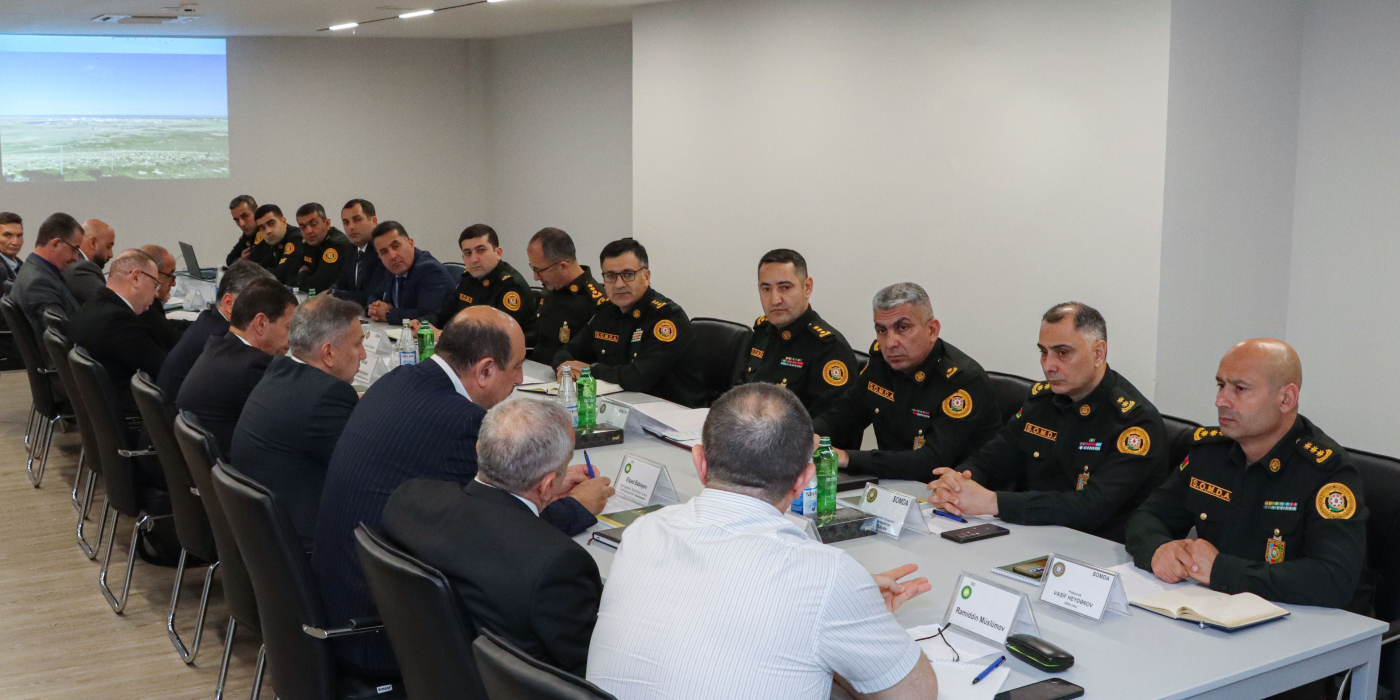 Azərbaycan Respublikası Strateji Obyektlərin Mühafizəsi Dövlət Agentliyində ixrac neft-qaz boru kəmərlərinin təhlükəsizliyinin gücləndirilməsinə dair iclas keçirilmişdir