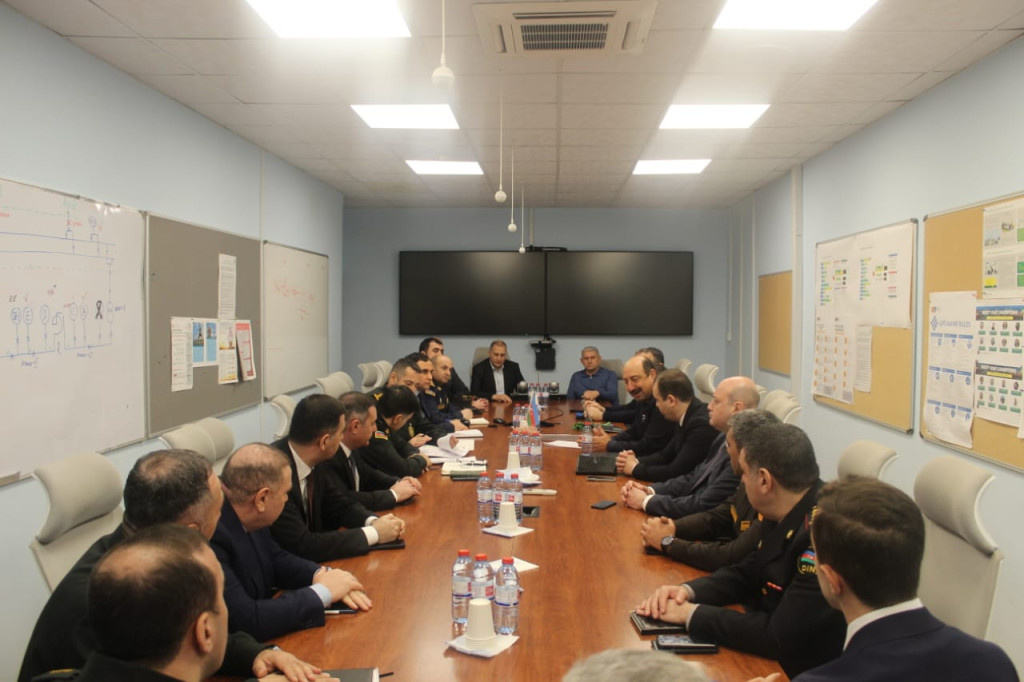 Azərbaycan Respublikası Strateji Obyektlərin Mühafizəsi Dövlət Agentliyinin “Komanda-Qərargah” təlimi keçirilmişdir