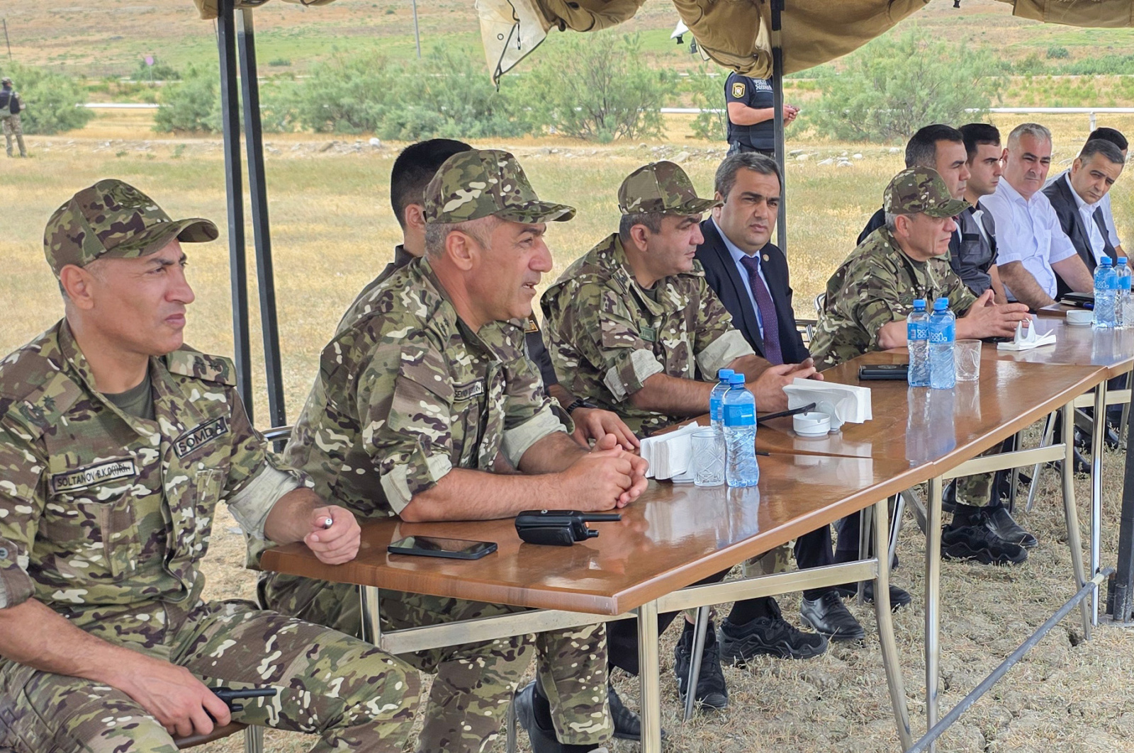 Strateji Obyektlərin Mühafizəsi Dövlət Agentliyinin Siyəzən regional idarəsində komanda-qərargah təlimi keçirilib