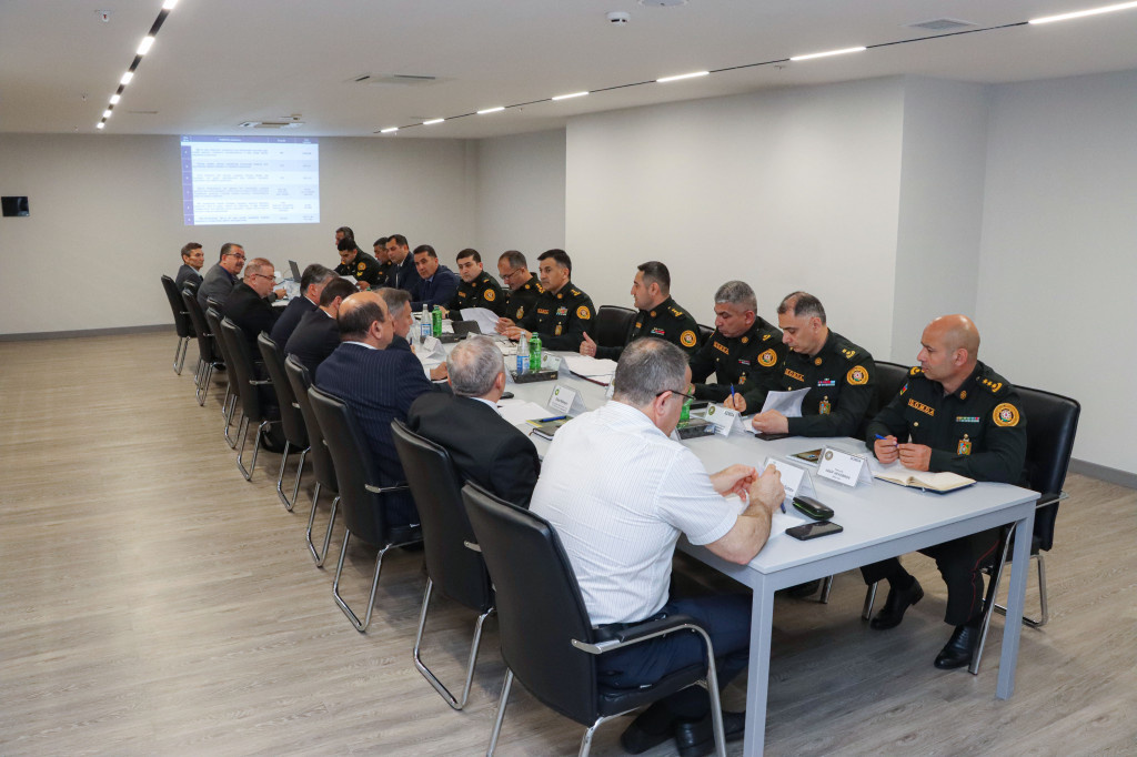 Azərbaycan Respublikası Strateji Obyektlərin Mühafizəsi Dövlət Agentliyində ixrac neft-qaz boru kəmərlərinin təhlükəsizliyinin gücləndirilməsinə dair iclas keçirilmişdir