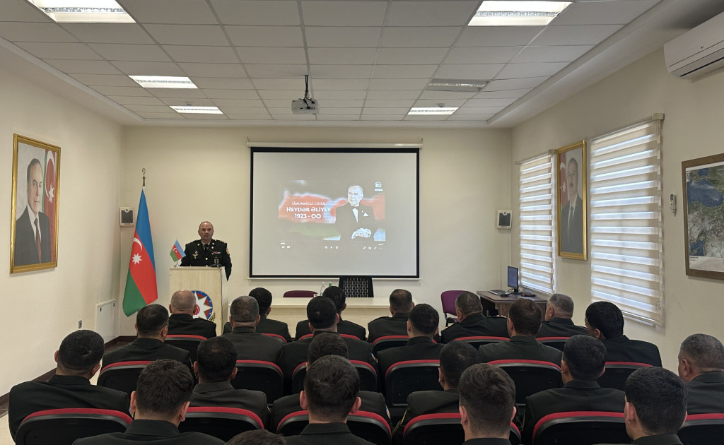 Ümummilli Lider Heydər Əliyevin xatirəsi Strateji Obyektlərin Mühafizəsi Dövlət Agentliyinin regional idarələrində yad edilib