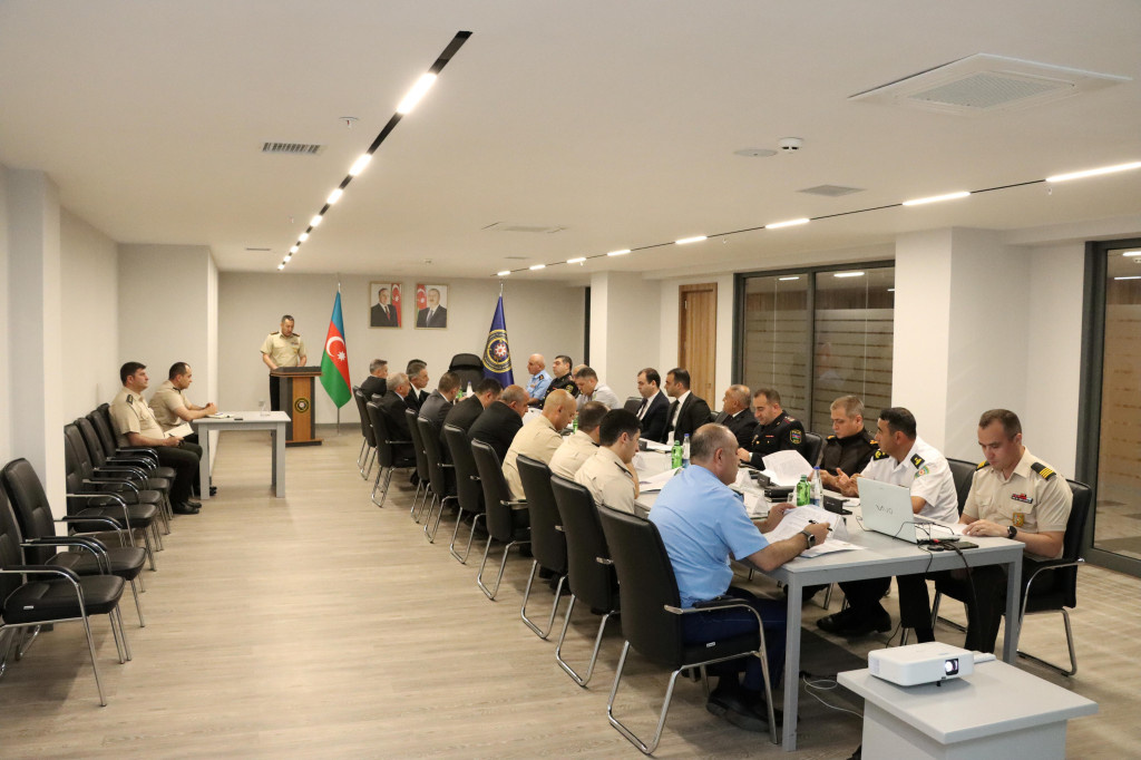 İxrac boru kəmərlərinin təhlükəsizliyi üzrə Tədbirlər Planının icrası ilə bağlı geniş tərkibdə iclas keçirilib